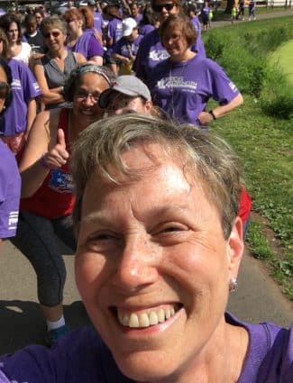 Jan Lead's YWCA Strides for Strength Walk