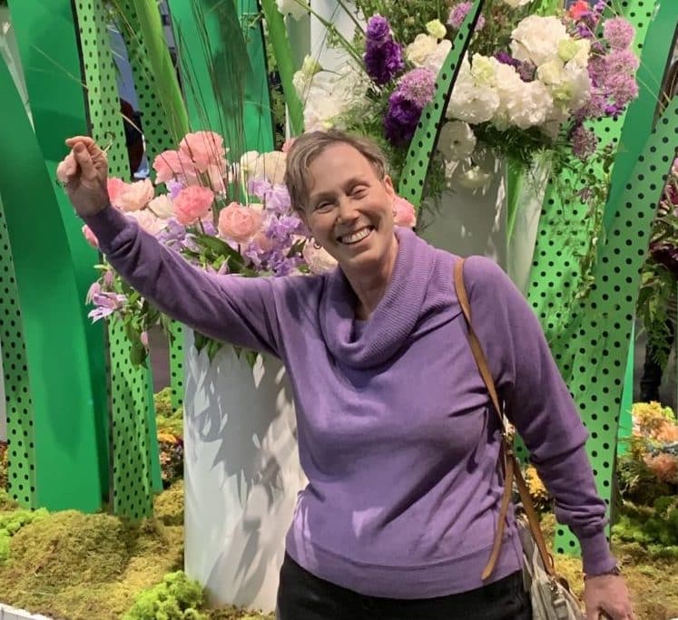 Jan Lilien at Philadelphia Flower Show 2019