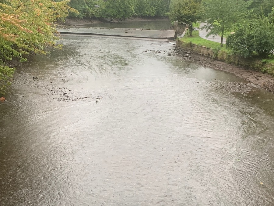 River at Low Water