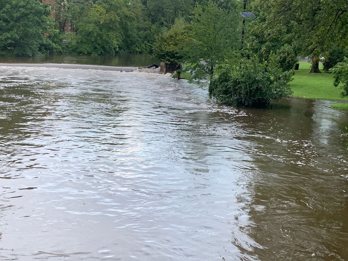 Overflowing River