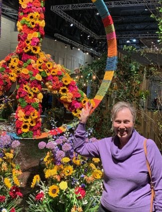 Jan Lilien at Philadelphia Flower Show 2019