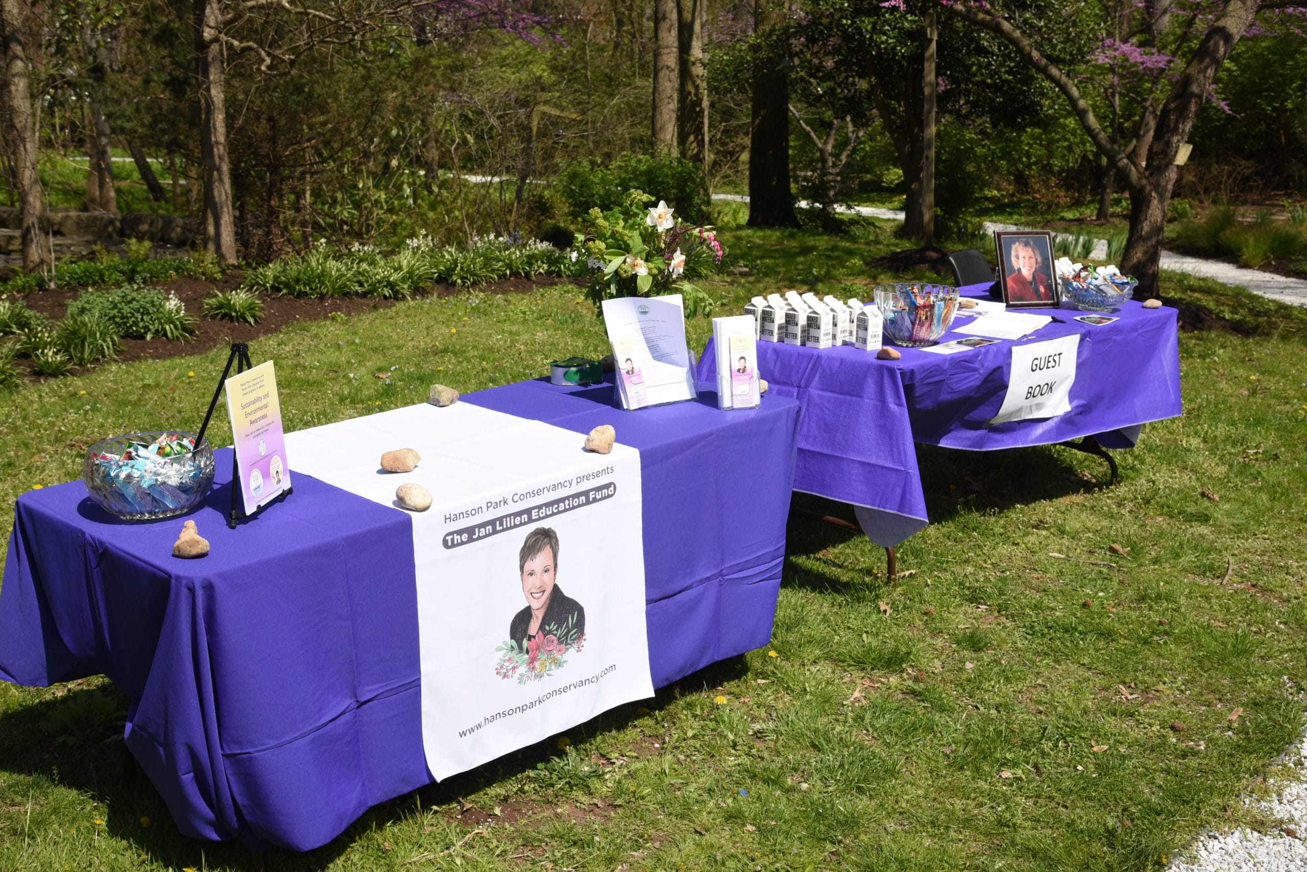 Tables at Celebrate Jan Day