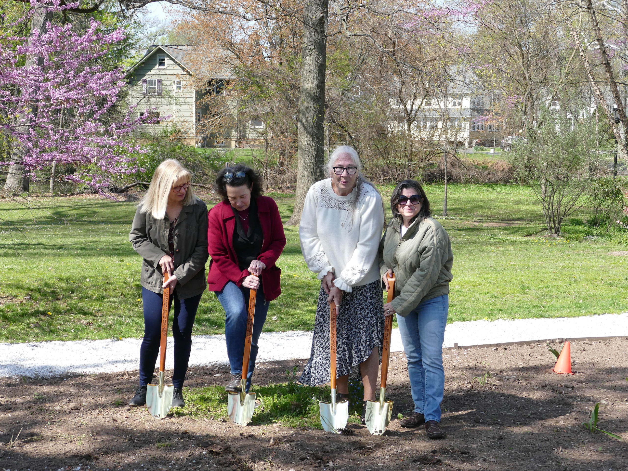 Soul Sisters Breaking Ground for Jan's Garden