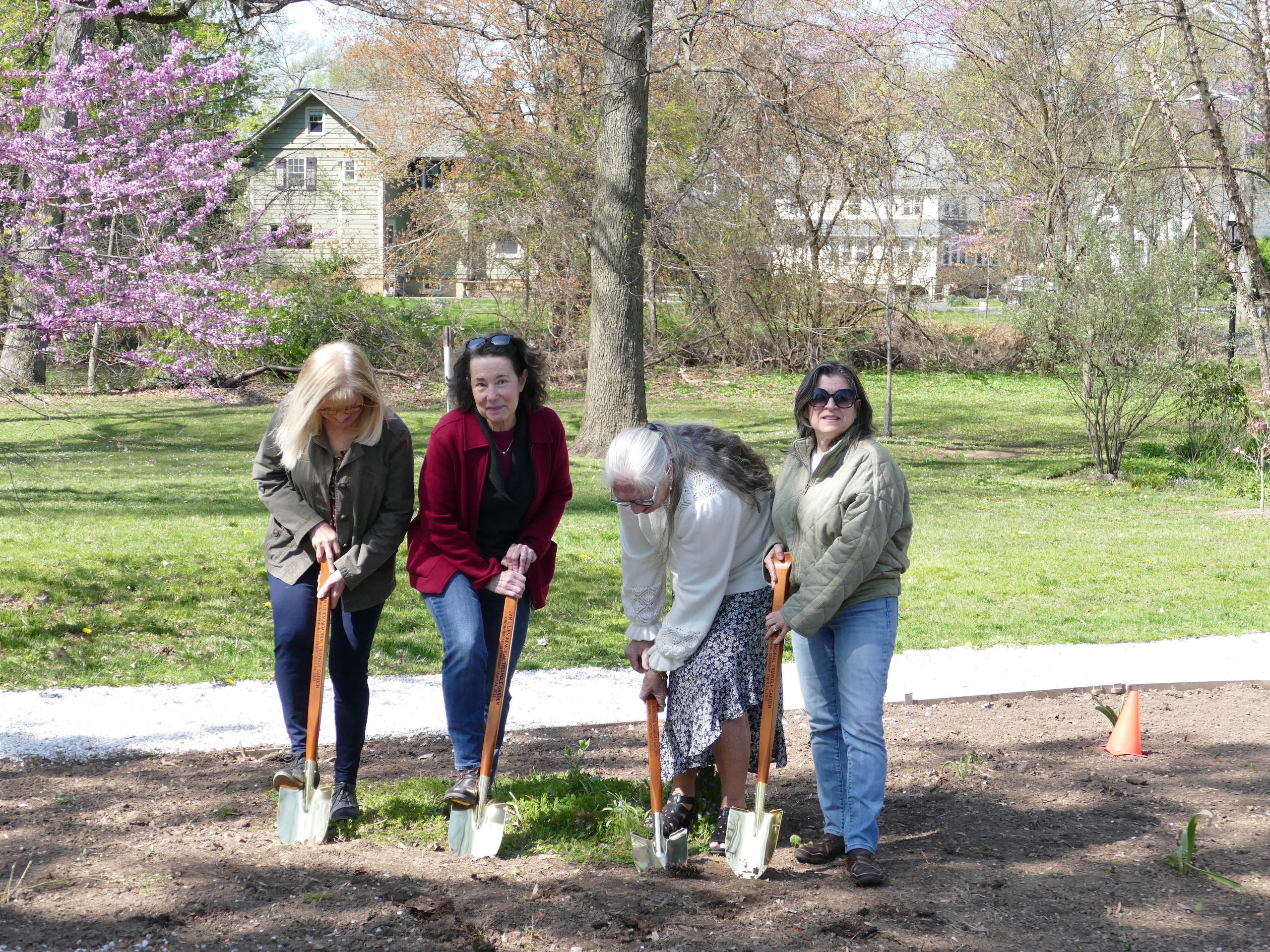 Soul Sisters Breaking Ground for Jan's Garden