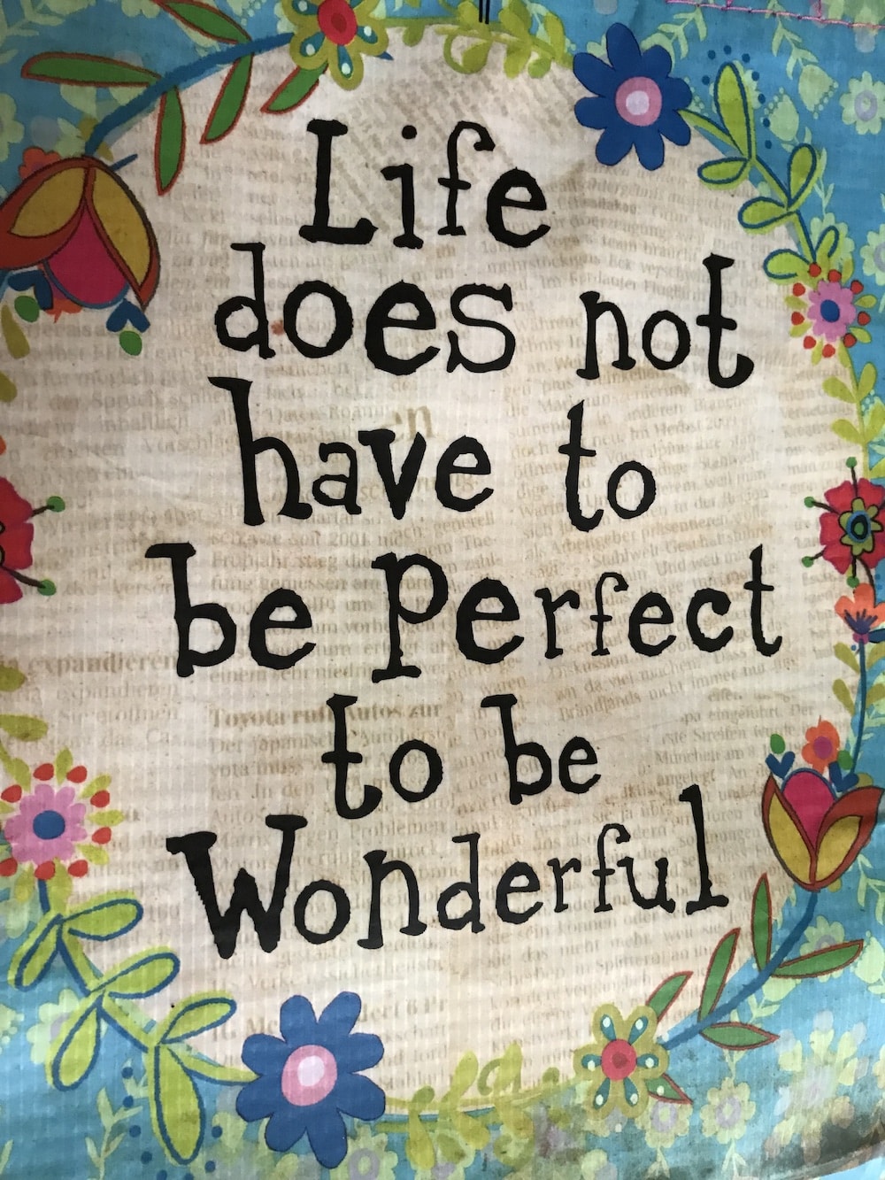 Life is Wonderful, Even if I Am Sad
