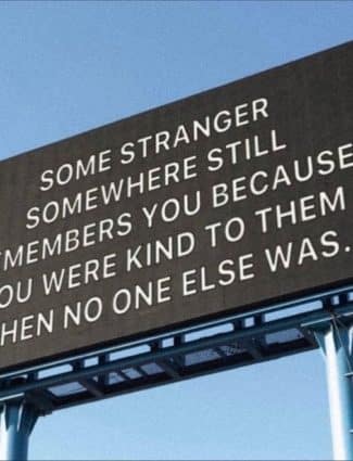 Kindness to Strangers