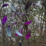 Jan's Purple Wind Sculpture