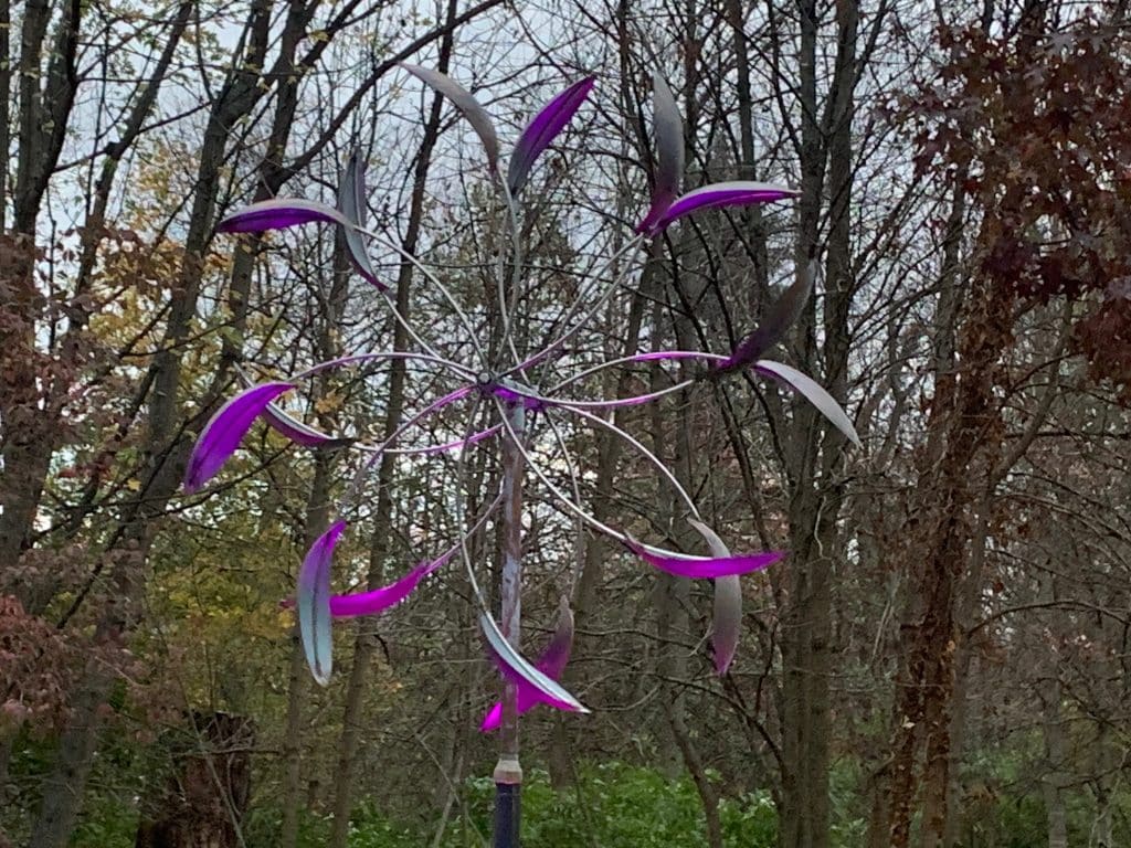 The Purple Wind Sculpture!