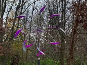 The Purple Wind Sculpture!