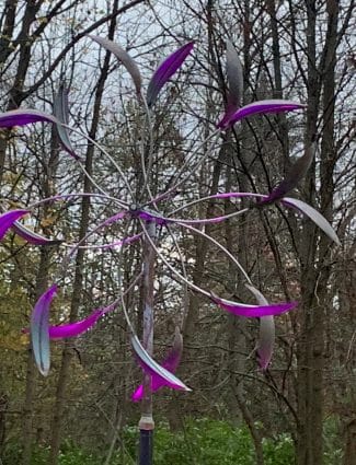 The Purple Wind Sculpture!