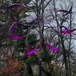 The Purple Wind Sculpture