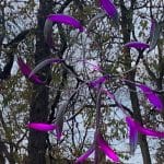 The Purple Wind Sculpture
