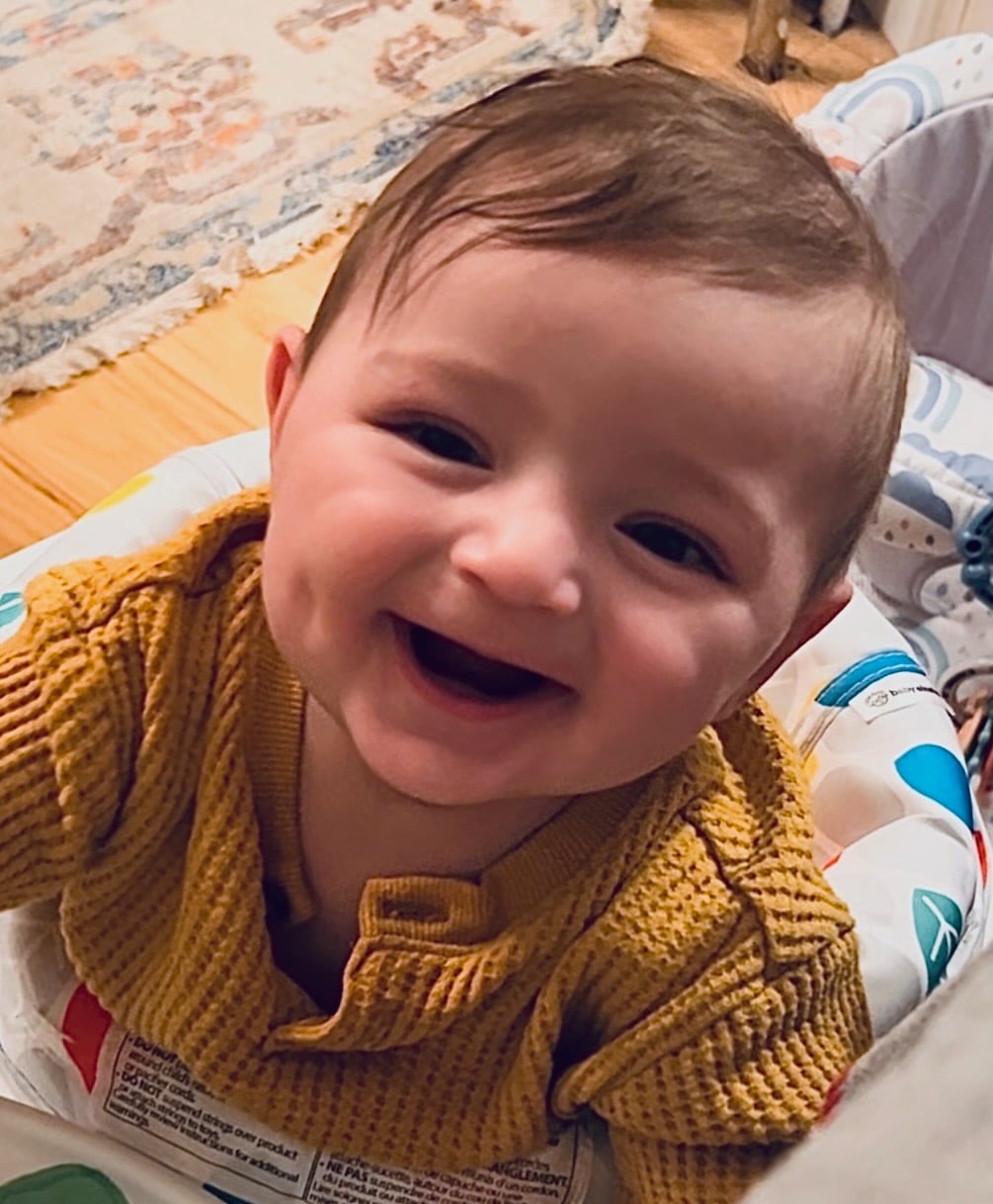 Smiling Wes is Six Months Old!
