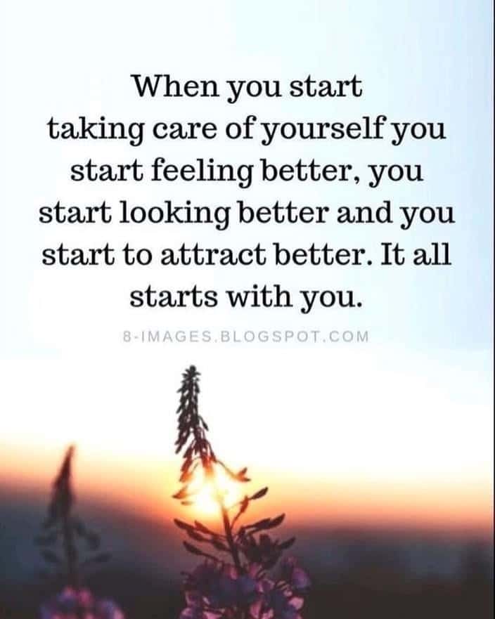 Self-Care Starts With You!
