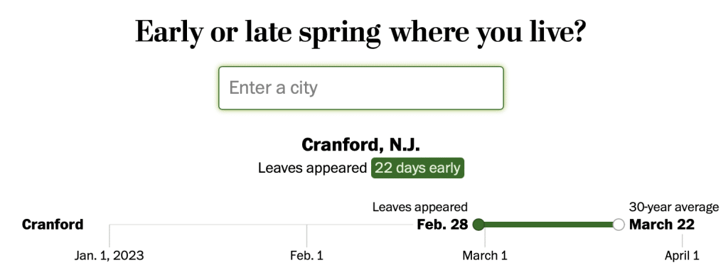 Spring Has Sprung Earlier Than Ever!