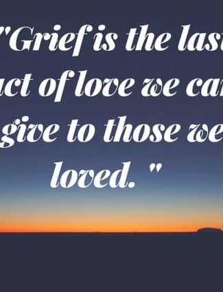 Grief is Love Without Guardrails