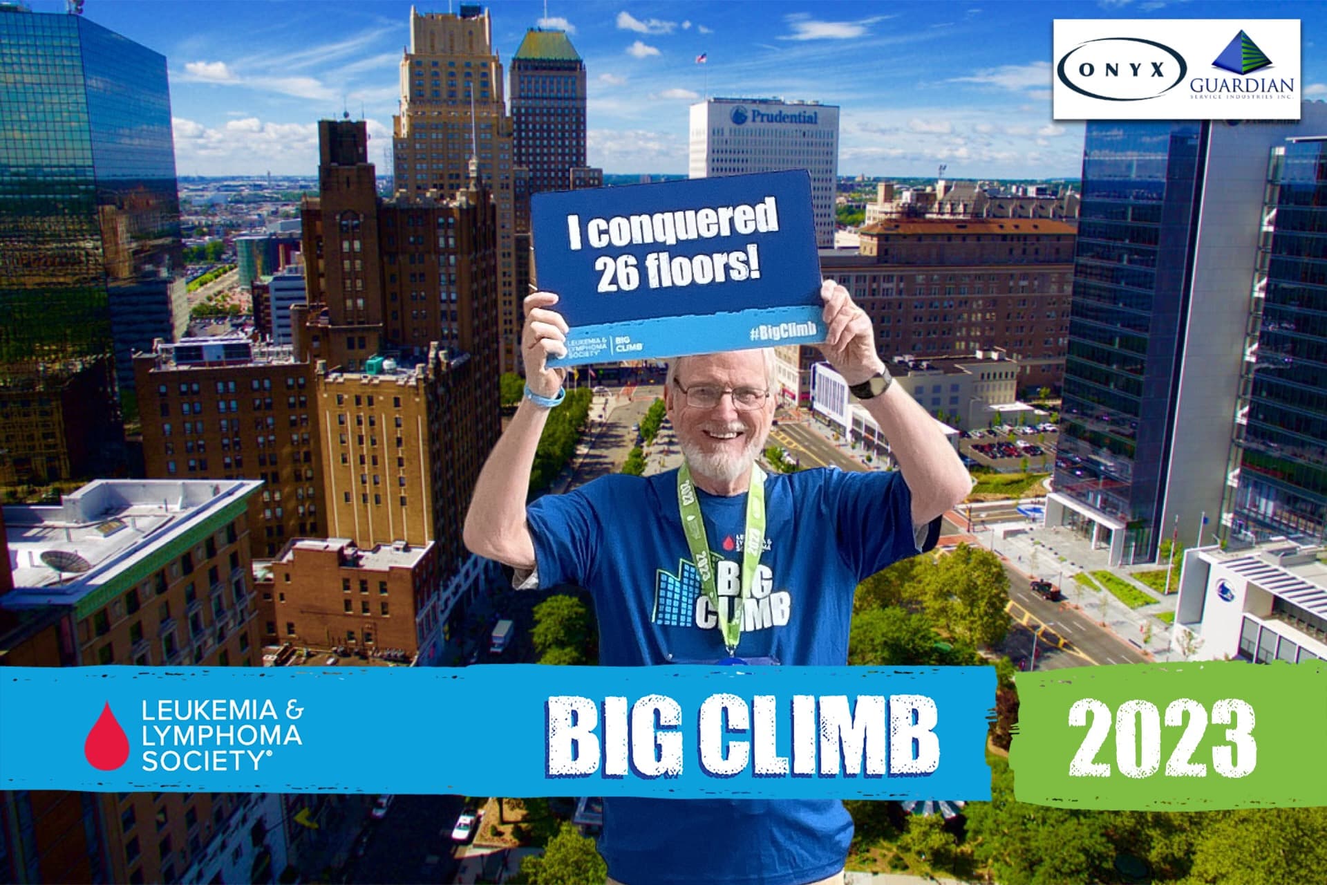 I Completed LLS's Big Climb NJ 2023!