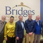 Congressman Rob Menendez visited the Bridges Project Connect office in Newark