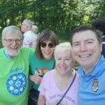 Bernie, Jo Ann and Mayor Brian Andrews